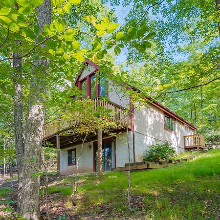 Modern Chalet Cabin W Hot Tub, Deck&Grill, & Wifi! 인우드 외부 사진